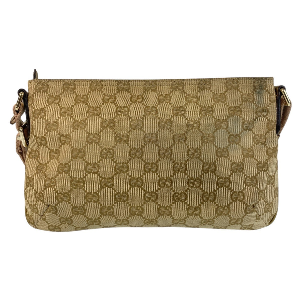21778
GUCCI グッチ シェリーライン ベージュ ピンク ゴールド金具 GGキャンバス 410766 ショルダーバッグ メッセンジャーバッグ レディース AB40