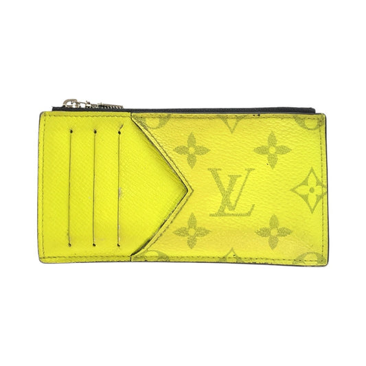 21789
LOUIS VUITTON ルイヴィトン タイガラマ コインカードホルダー ジョーヌ イエロー シルバー金具 PVC M30320 コインケース フラグメントケース メンズ AB28