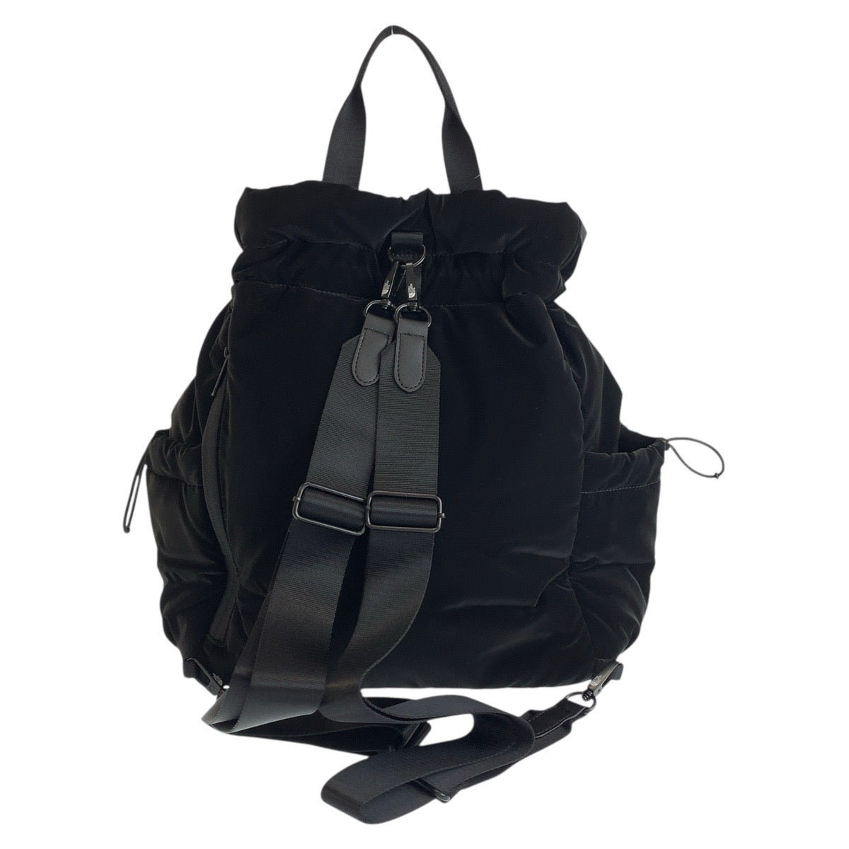 21806
THE NORTH FACE ザ ノースフェイス 2way 巾着型 ボニーパックMパデッド ブラック 黒 ナイロン NN2PR62M リュック バックパック ショルダーバッグ レディース N