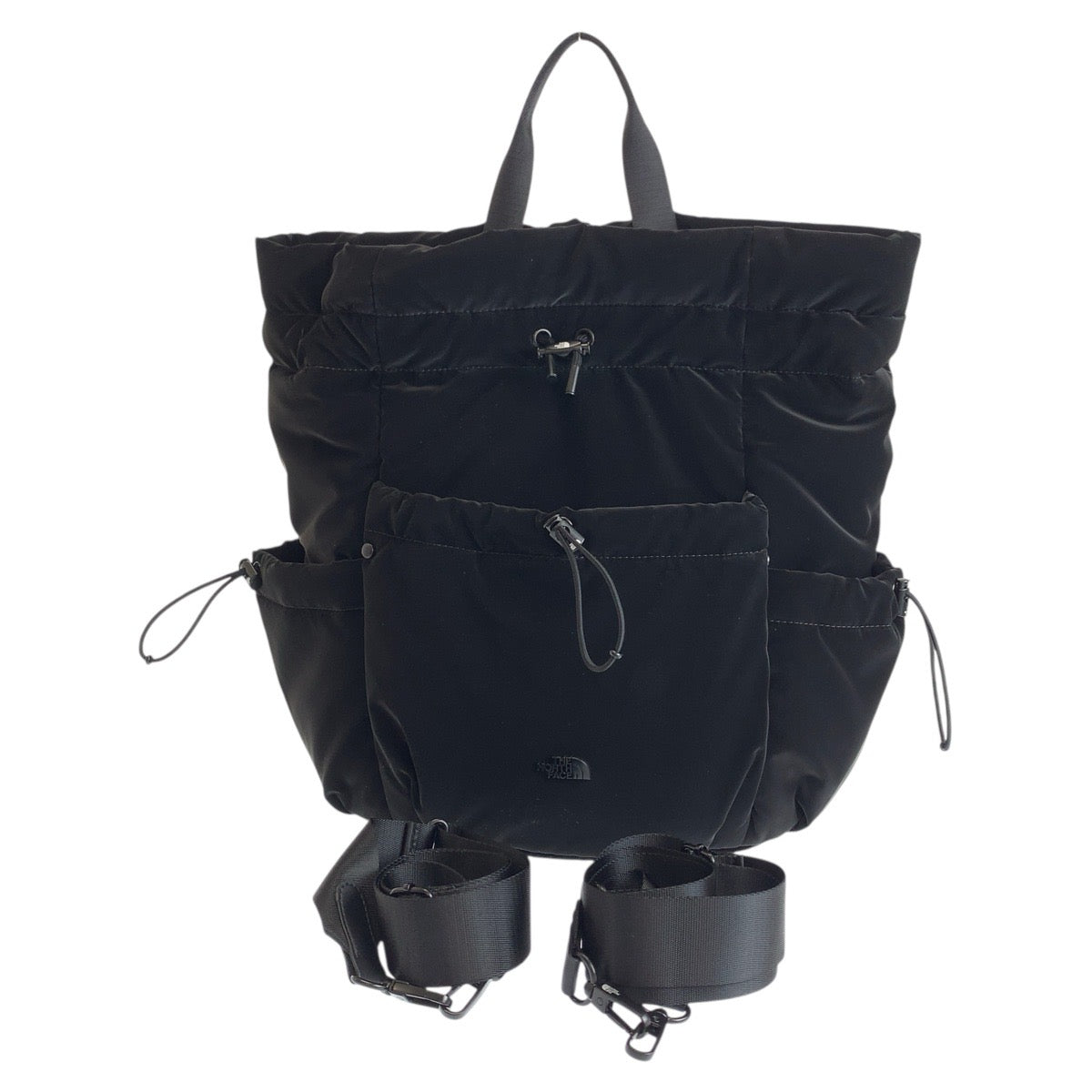 21806
THE NORTH FACE ザ ノースフェイス 2way 巾着型 ボニーパックMパデッド ブラック 黒 ナイロン NN2PR62M リュック バックパック ショルダーバッグ レディース N