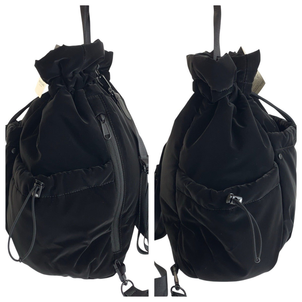 21806
THE NORTH FACE ザ ノースフェイス 2way 巾着型 ボニーパックMパデッド ブラック 黒 ナイロン NN2PR62M リュック バックパック ショルダーバッグ レディース N