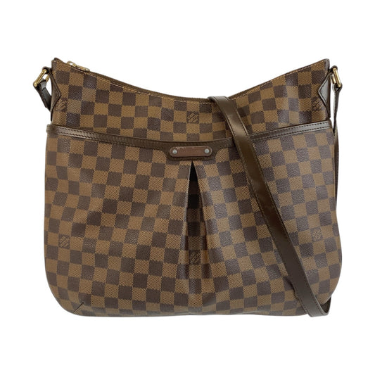 21814
LOUIS VUITTON ルイヴィトン ダミエ ブルームスベリGM ブラウン ゴールド金具 PVC N42250 ショルダーバッグ メッセンジャーバッグ レディース ABP66