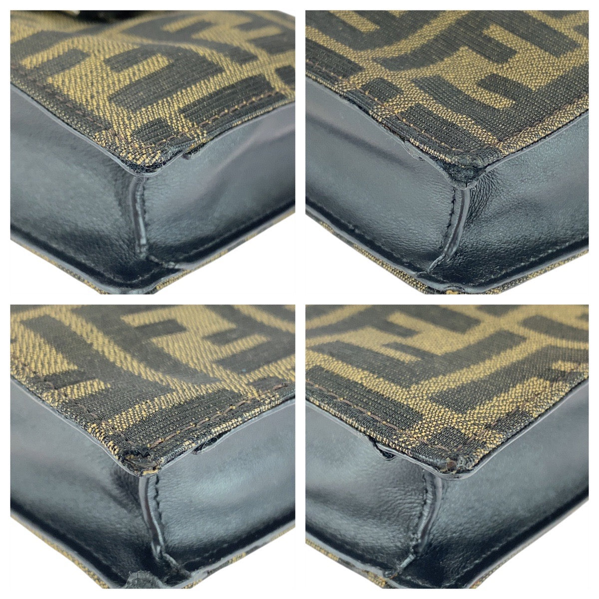 21822
FENDI フェンディ ズッカ ブラウン シルバー金具 キャンバス / レザー 7AR871 A921 ショルダーバッグ ポシェット メンズ ABP58