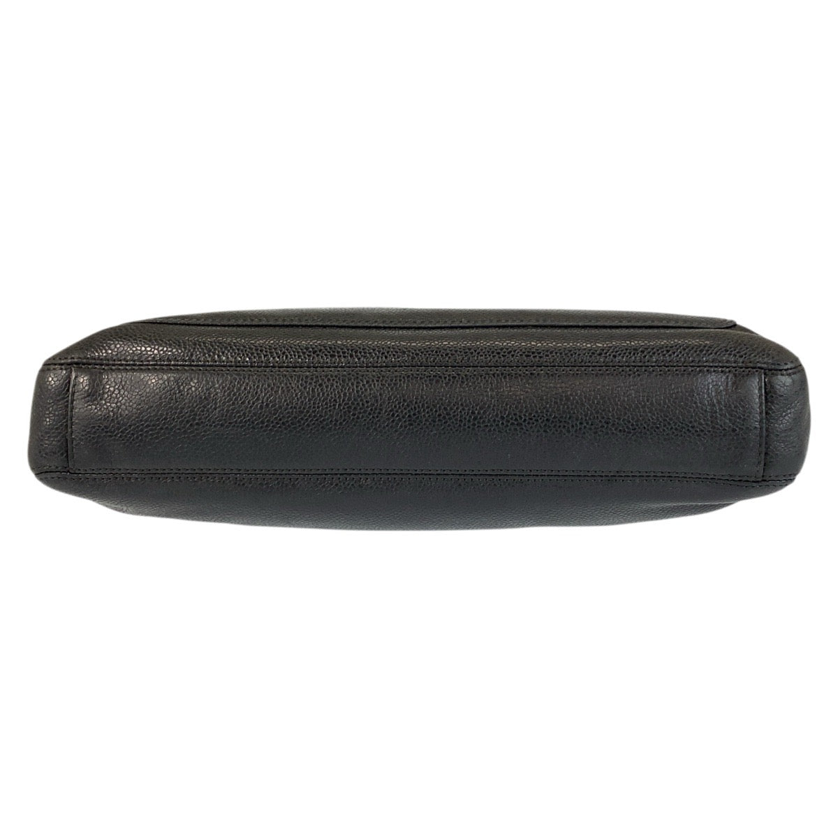 22075
CHANEL シャネル ロゴ ブラック 黒 ゴールド金具 レザー トートバッグ ショルダーバッグ レディース AB80