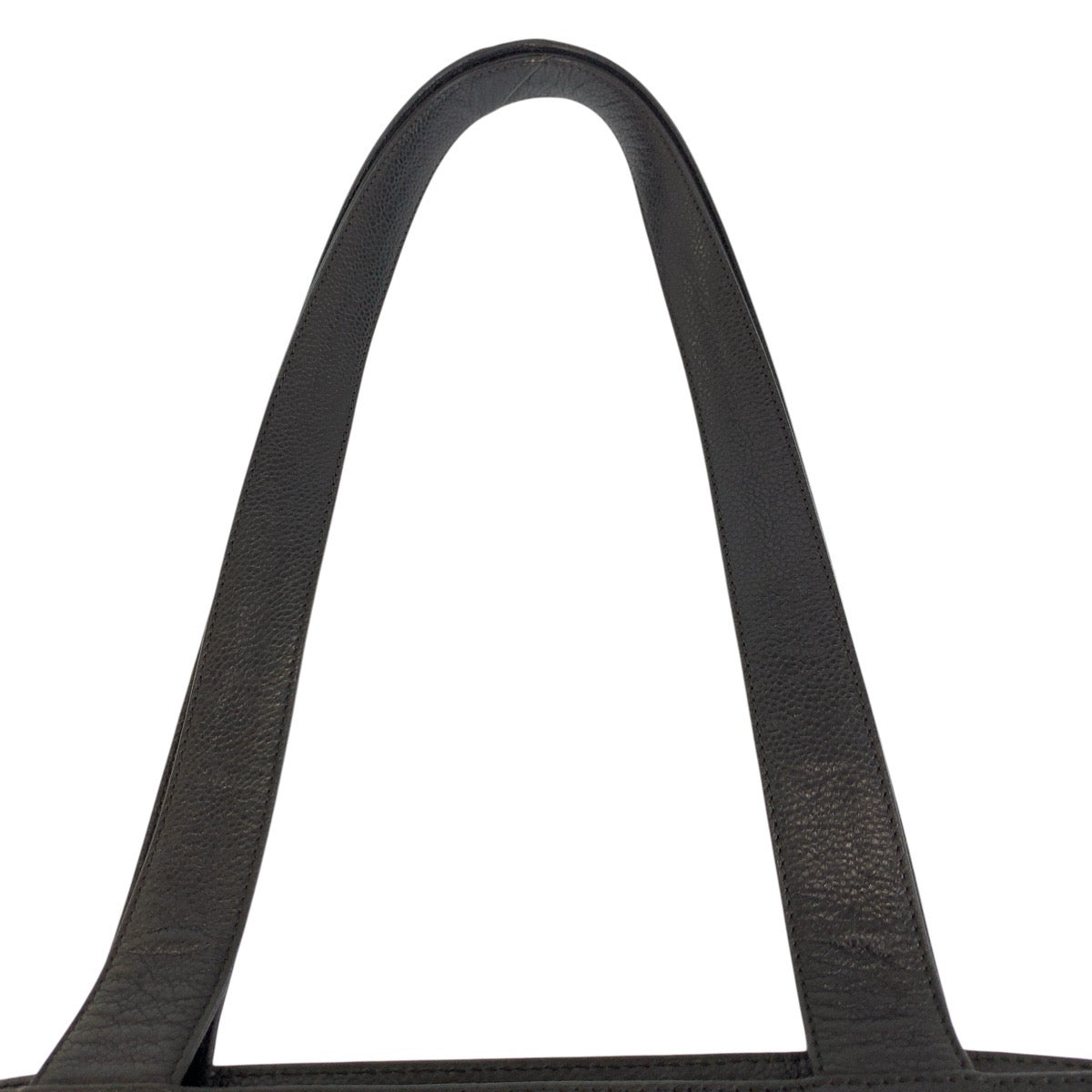 22075
CHANEL シャネル ロゴ ブラック 黒 ゴールド金具 レザー トートバッグ ショルダーバッグ レディース AB80