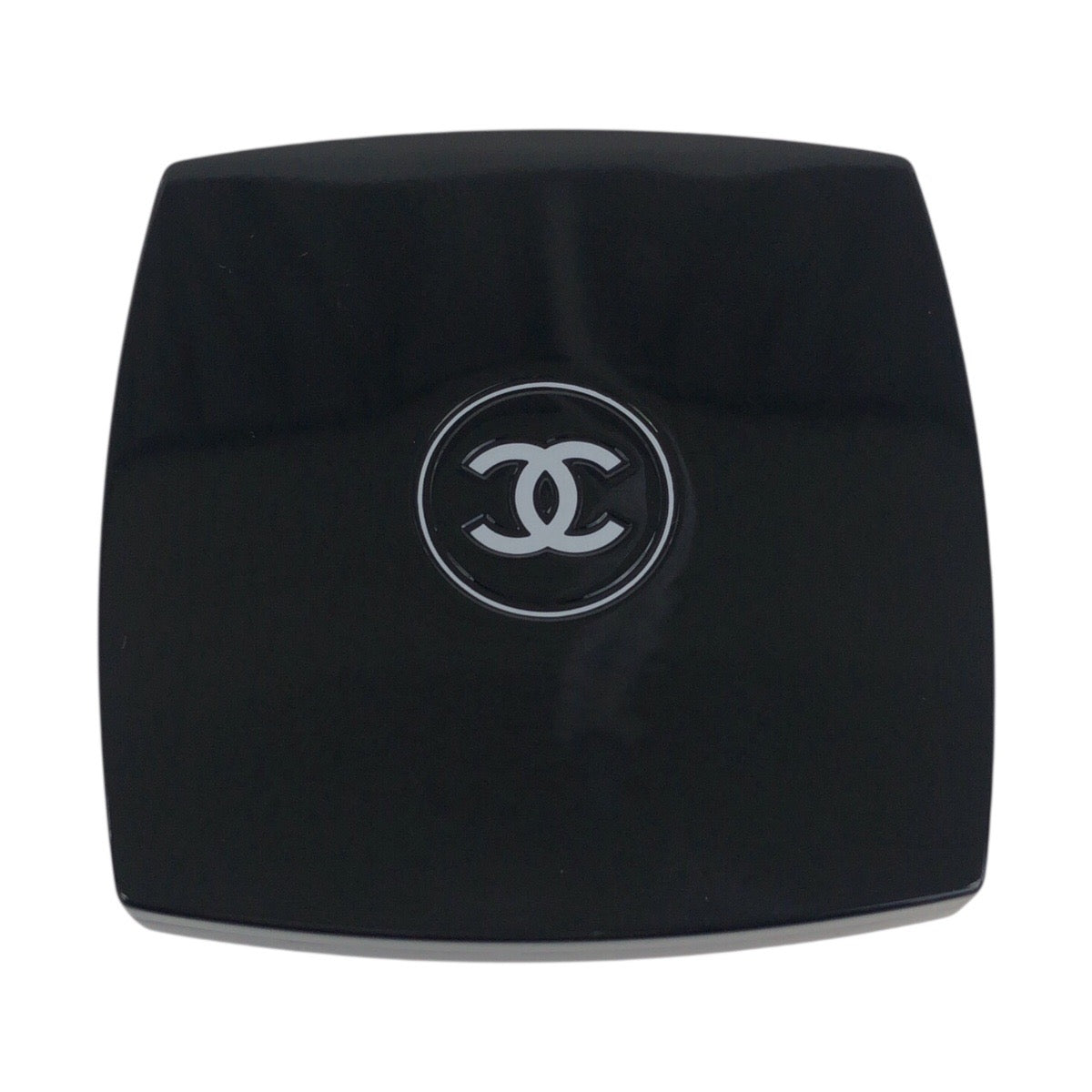 21827
CHANEL シャネル ココマーク ブラック 黒 プラスチック ミラー 鏡 コンパクトミラー レディース N3