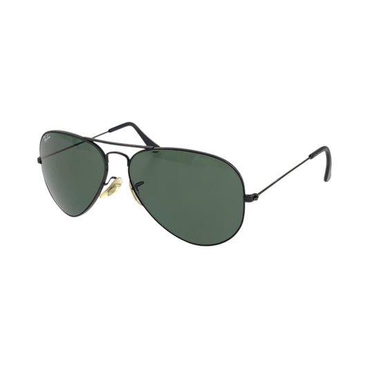 21844
Ray-Ban レイバン ヴィンテージ アビエーター ボシュロム ティアドロップ ブラック グリーン シルバー金具 メタル 58□14 サングラス メガネ 男女兼用 ティアドロップ メンズ ABP18