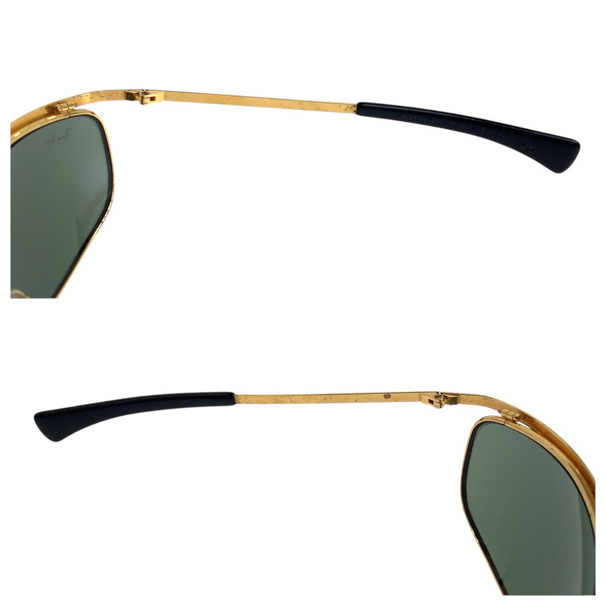 21848
Ray-Ban レイバン ヴィンテージ ボシュロム オリンピアン ゴールド グリーン メタル L0255 YPAW サングラス メガネ 男女兼用 スクエア メンズ ABP14