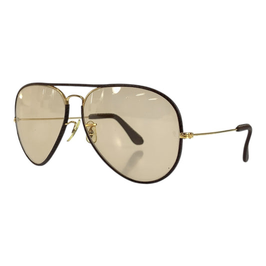 21861
Ray-Ban レイバン ヴィンテージ B&L ブラウン ゴールド金具 レザー / メタル 62▫︎14 サングラス ティアドロップ メンズ A36