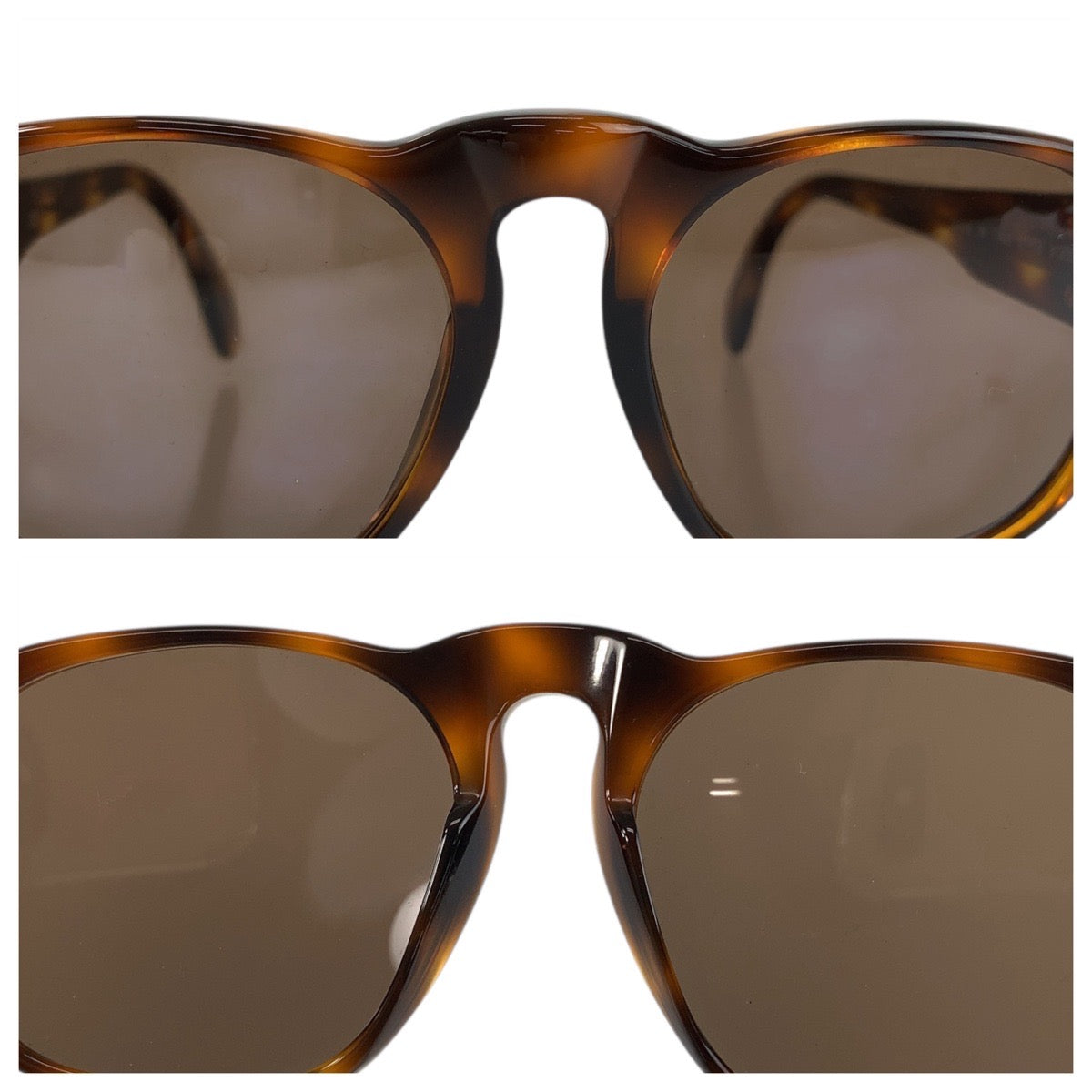 21866
CHANEL シャネル ココマーク マーブル ブラウン ゴールド金具 プラスチック 01452 91235 サングラス ウェリントン レディース A30