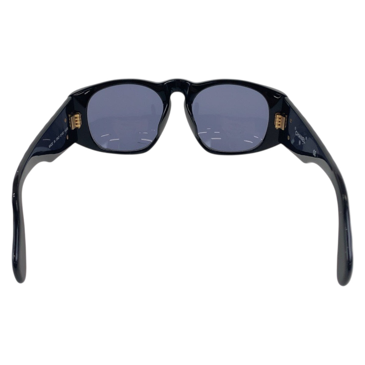 21870
CHANEL シャネル マトラッセ ココマーク ブラック ゴールド金具 プラスチック 01450 94305 サングラス メガネ 男女兼用 スクエア レディース A30