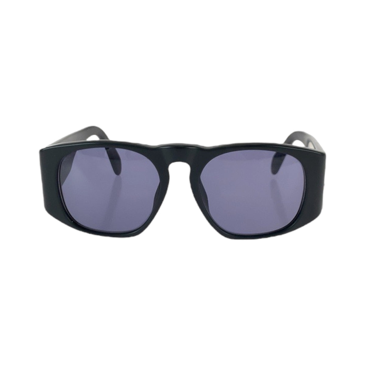 21873
CHANEL シャネル ココマーク ブラック 黒 ゴールド金具 プラスチック 01451 90405 サングラス メガネ 男女兼用 スクエア レディース A30