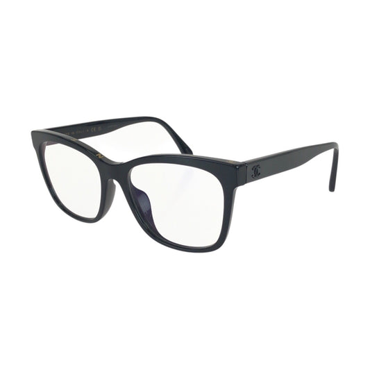 21875
CHANEL シャネル ココマーク ブラック 黒 シルバー金具 プラスチック 3392A c.622 53▫︎17 140 メガネ メガネフレーム 男女兼用 レディース ABP30