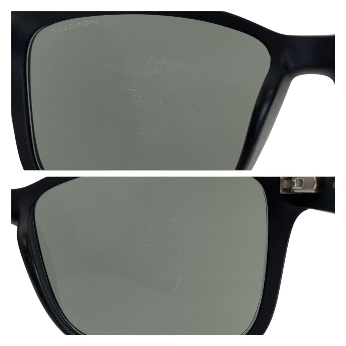 21876
MONCLER モンクレール ミラーレンズ ブラック 黒 シルバー金具 プラスチック ML 0164-K 02C 59□17 145 サングラス 男女兼用 ウェリントン レディース A20