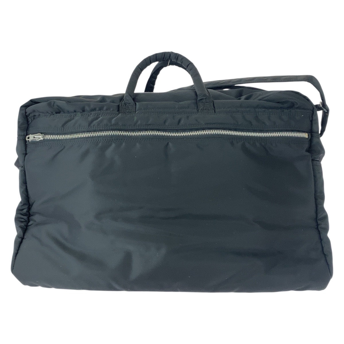 21881
PORTER ポーター タンカー ブラック 黒 オレンジ シルバー金具 ナイロン ビジネスバッグ ボストンバッグ 2way メンズ A30