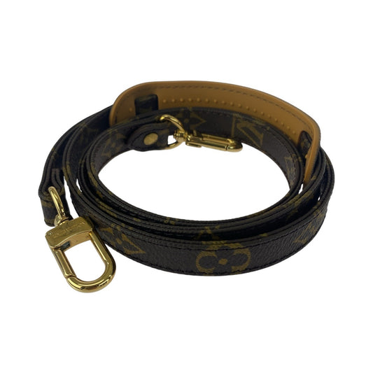 21887
LOUIS VUITTON ルイヴィトン モノグラム ブラウン ゴールド金具 レザー J75010 ショルダーバッグ ショルダーストラップのみ レディース A28