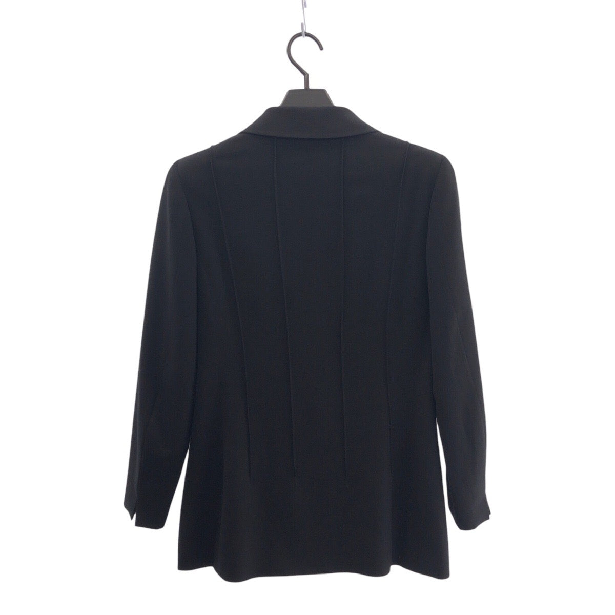 21911
CHANEL シャネル 01P ココマーク サイズ36 ブラック 黒 ウール / シルク P17463V09938 ジャケット アウター レディース A120