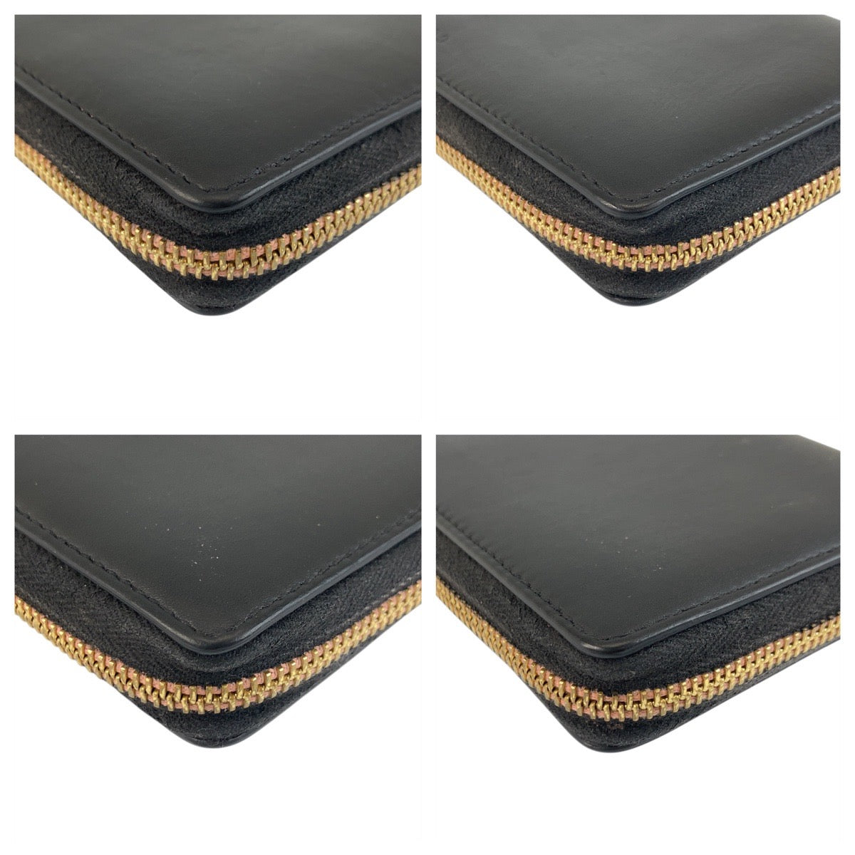 21912
GUCCI グッチ バンブー ブラック 黒 ゴールド金具 レザー 453158 長財布 ロングウォレット レディース A28