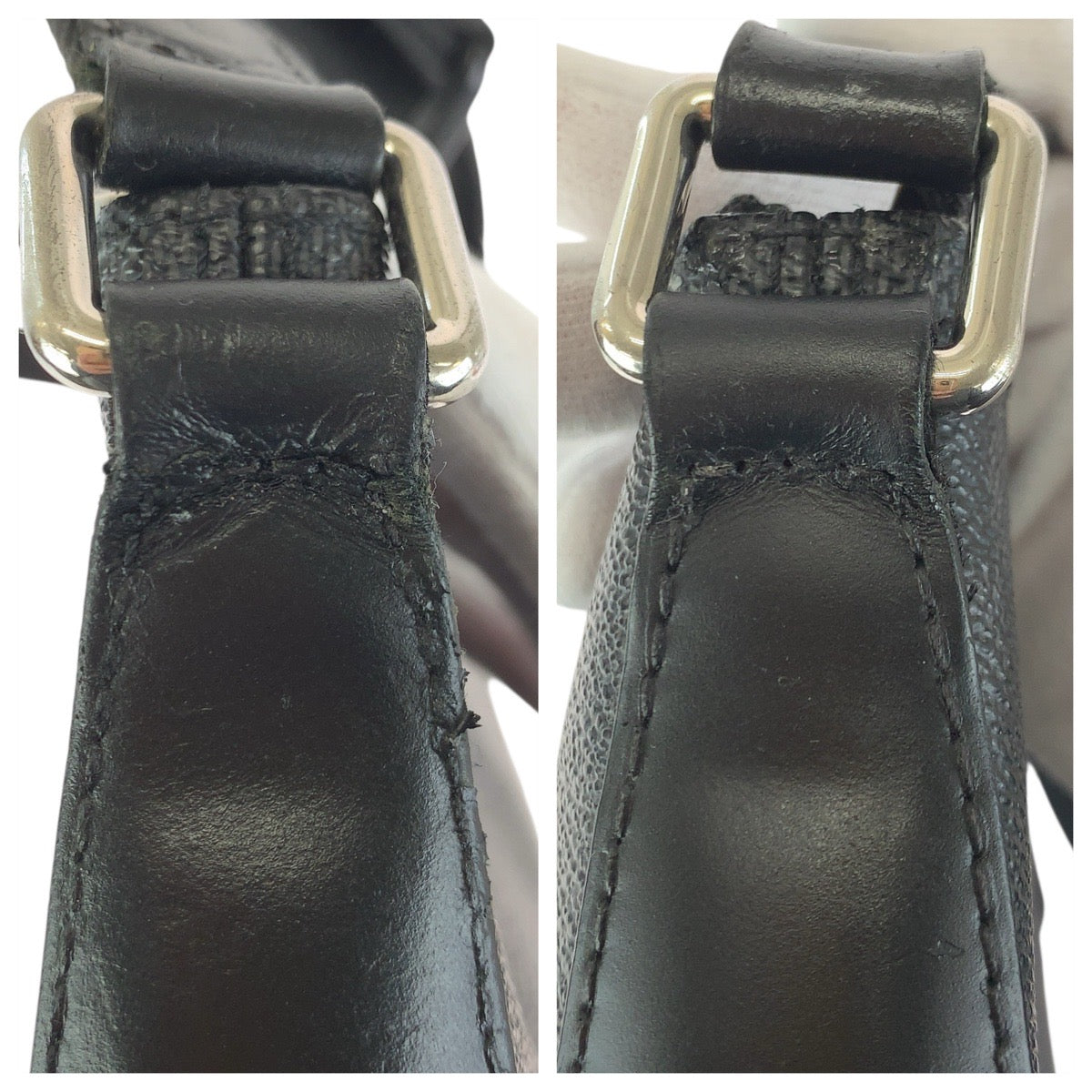 21914
LOUIS VUITTON ルイヴィトン ダミエ グラフィット ミックPM ブラック 黒 シルバー金具 PVC N41211 ショルダーバッグ ポシェット メンズ AB45