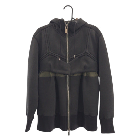 21916
Sacai サカイ スポンジ サイズ1 グレー シルバー金具 コットン / ポリエステル 22-06248 パーカー フーディ ジャケット アウター メンズ A30