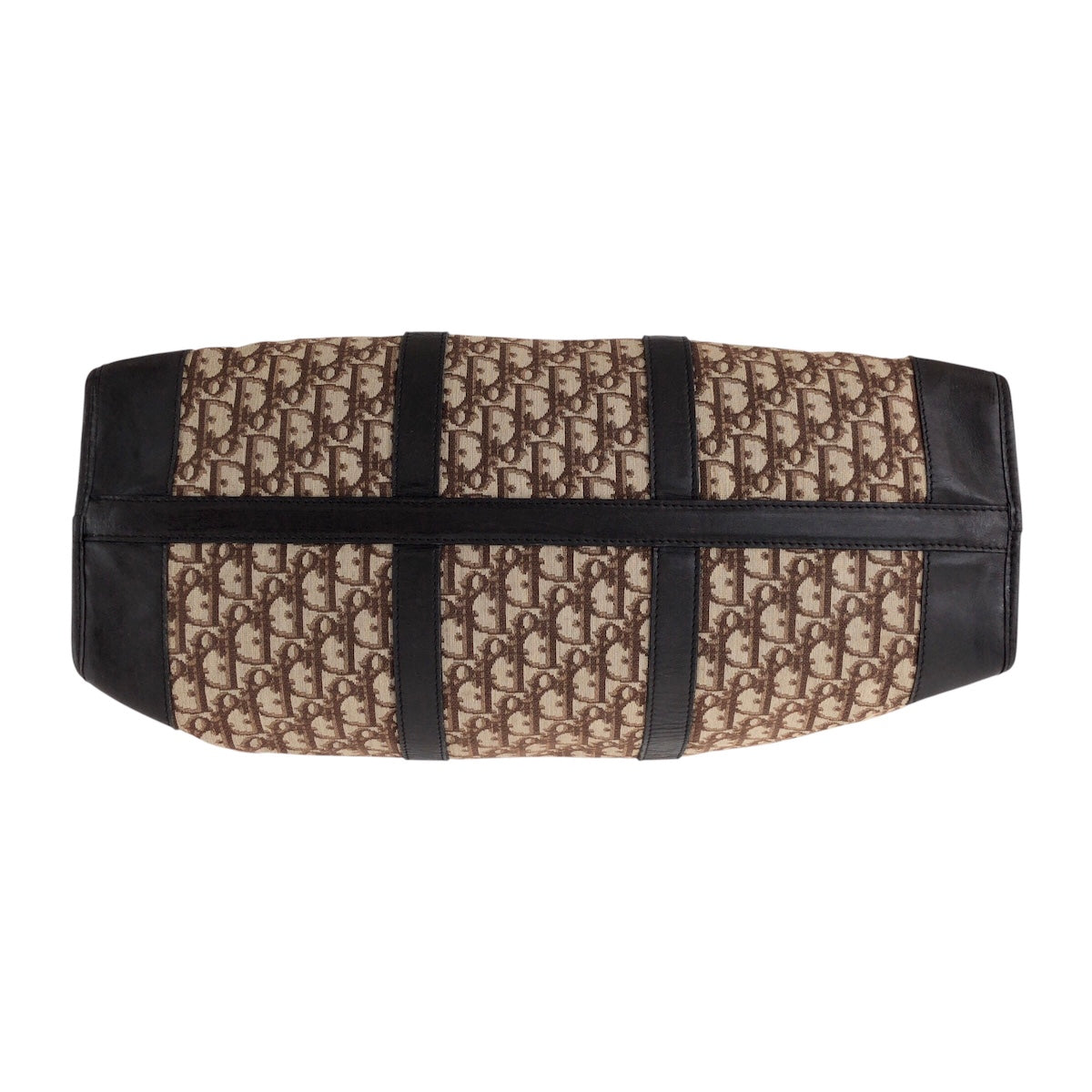 21927
Christian Dior クリスチャンディオール ヴィンテージ トロッター ブラウン キャンバス / レザー ハンドバッグ ミニボストンバッグ レディース AB42