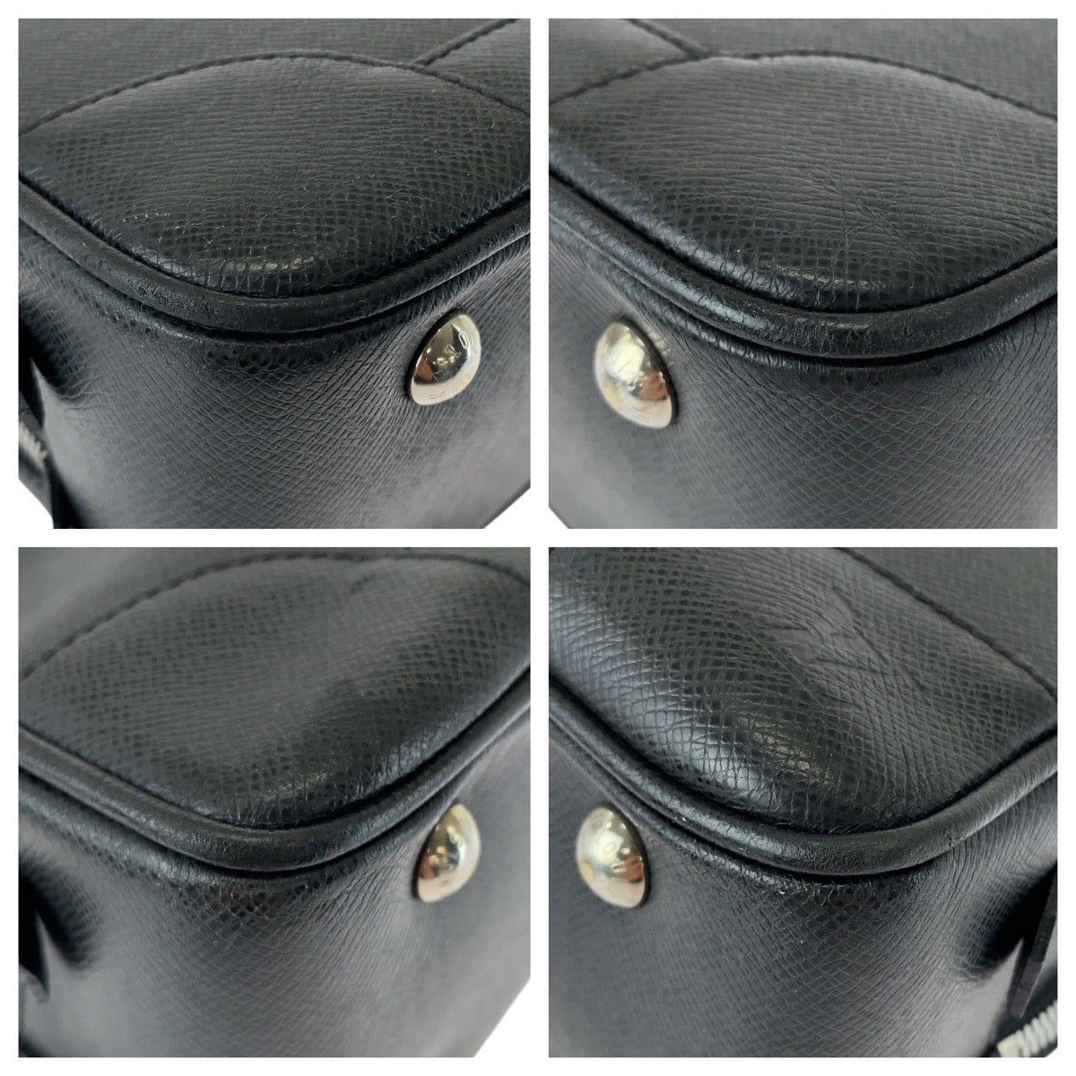 21930
LOUIS VUITTON ルイヴィトン タイガ アレクサンダー アルドワーズ ブラック 黒 シルバー金具 レザー M31162 ビジネスバッグ ブリーフケース メンズ AB48