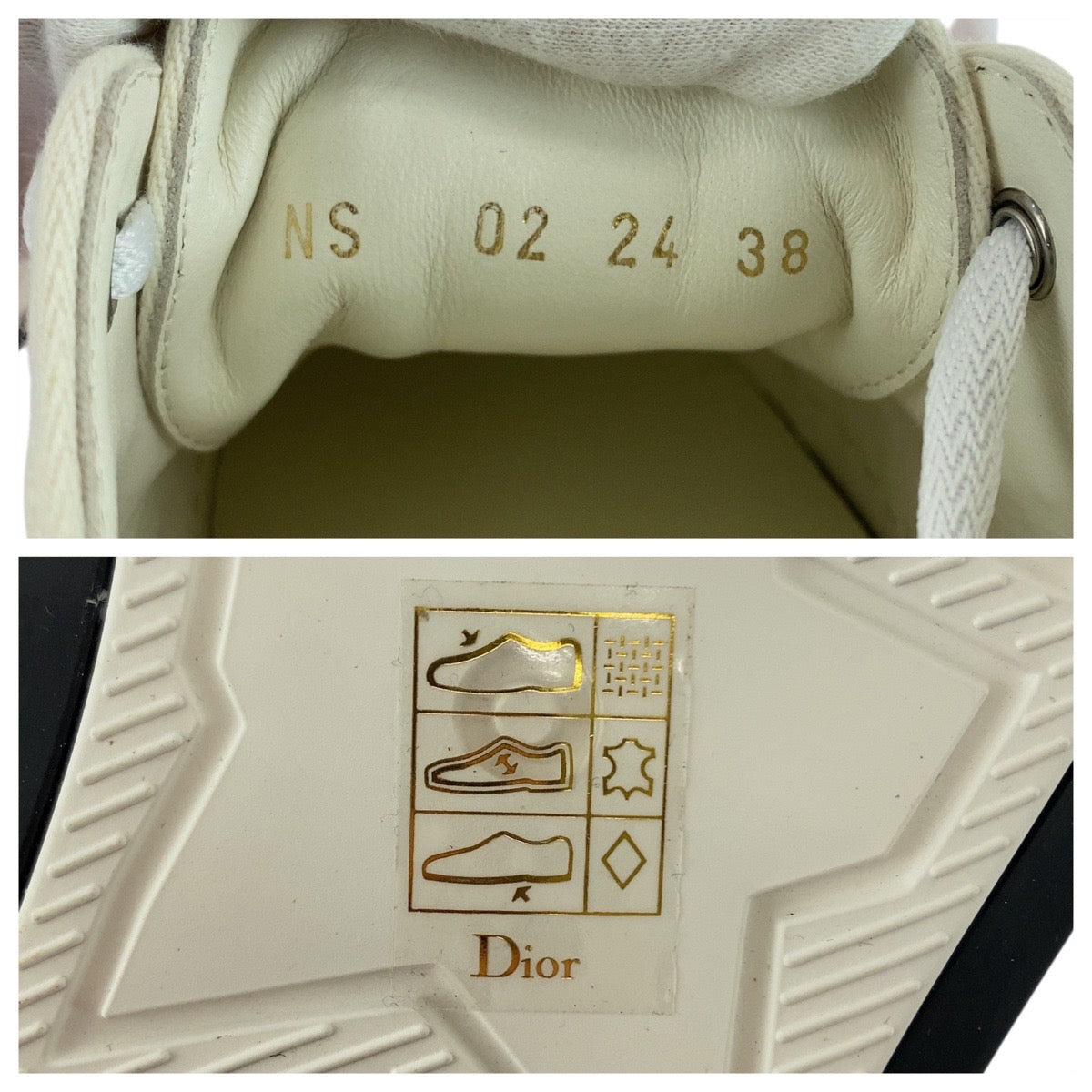 21932
Dior ディオール WALK'N'DIOR トワル ドゥ ジュイ ピンク ホワイト キャンバス / ラバー スニーカー ローカット レースアップ レディース SA42