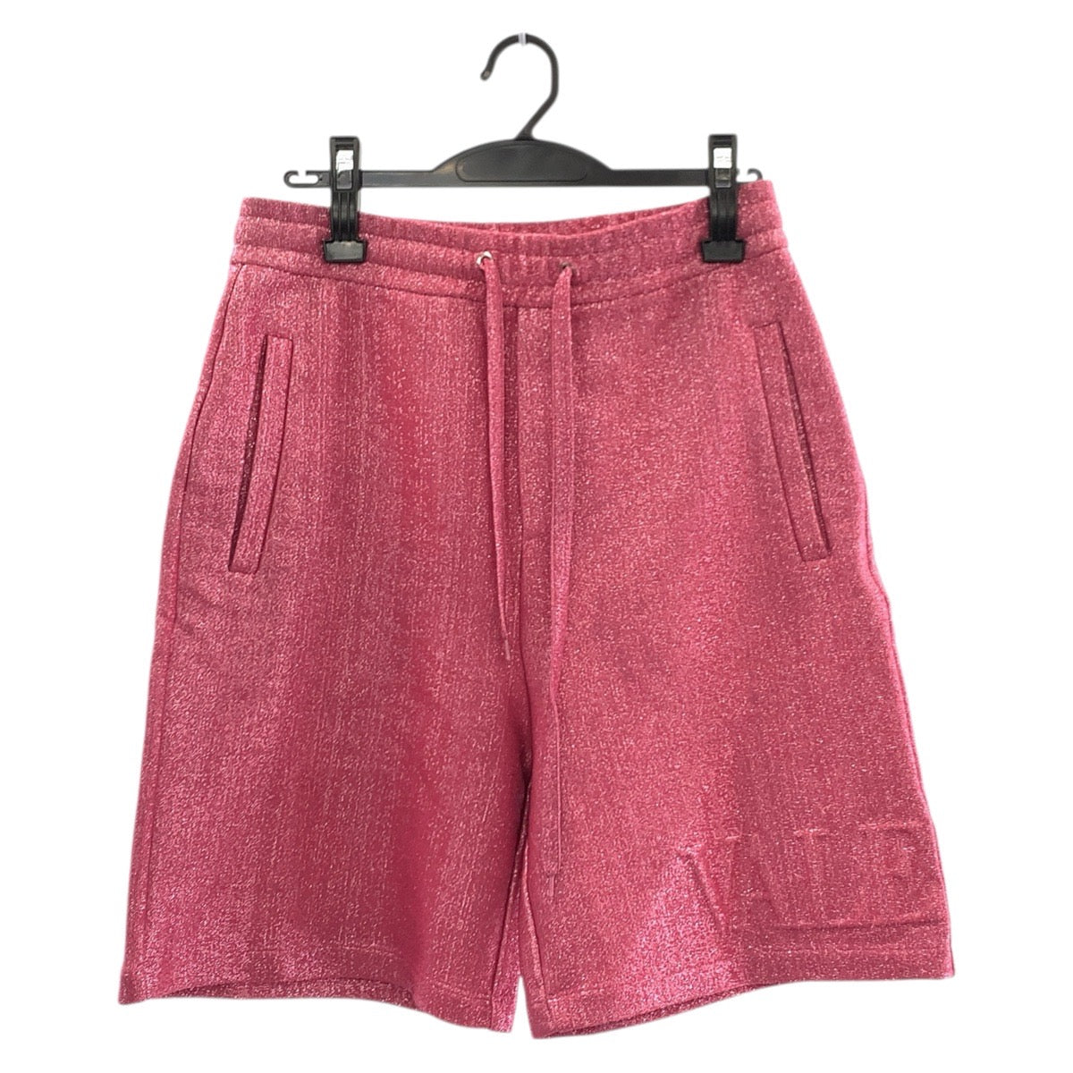 21934
VALENTINO ヴァレンティノ サイズXS ピンク メタリック コットン / ナイロン パンツ ハーフパンツ メンズ A28