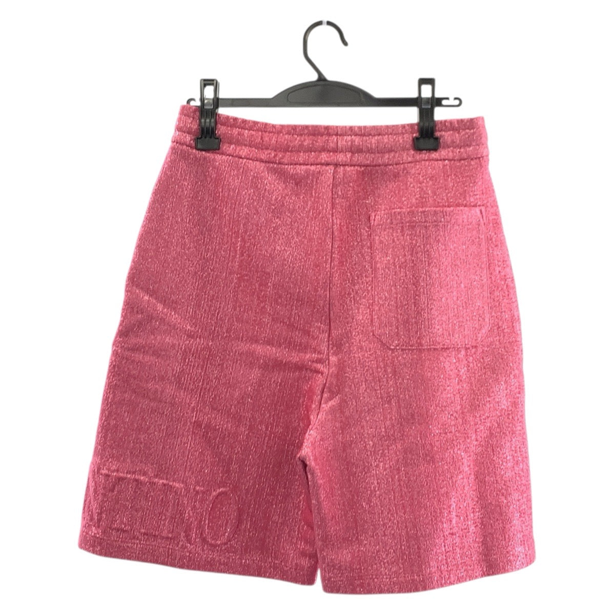 21934
VALENTINO ヴァレンティノ サイズXS ピンク メタリック コットン / ナイロン パンツ ハーフパンツ メンズ A28