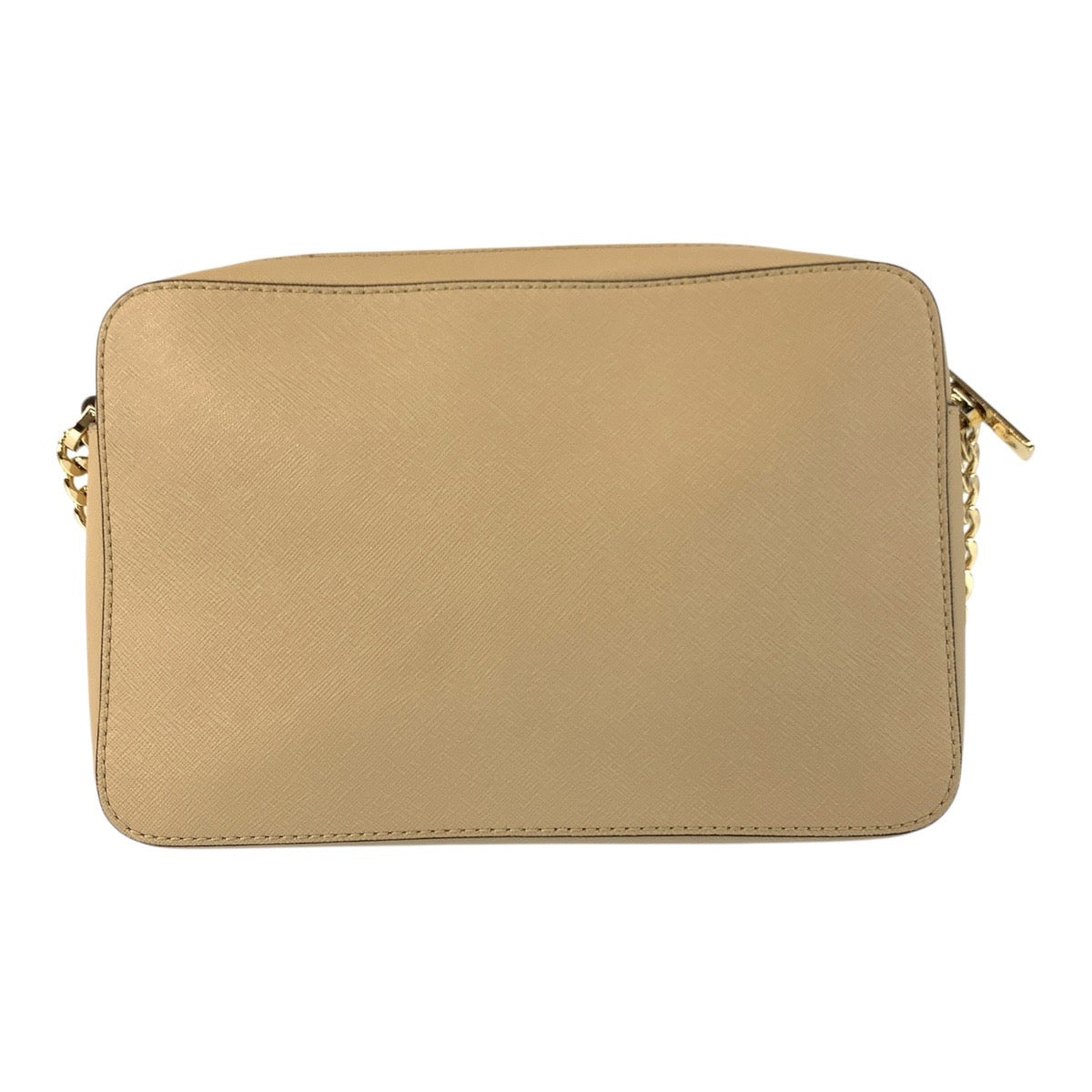 21938
Michael Kors マイケルコース ジェットセット ベージュ ゴールド金具 レザー 35T8GTTC9L ショルダーバッグ ポシェット レディース A8