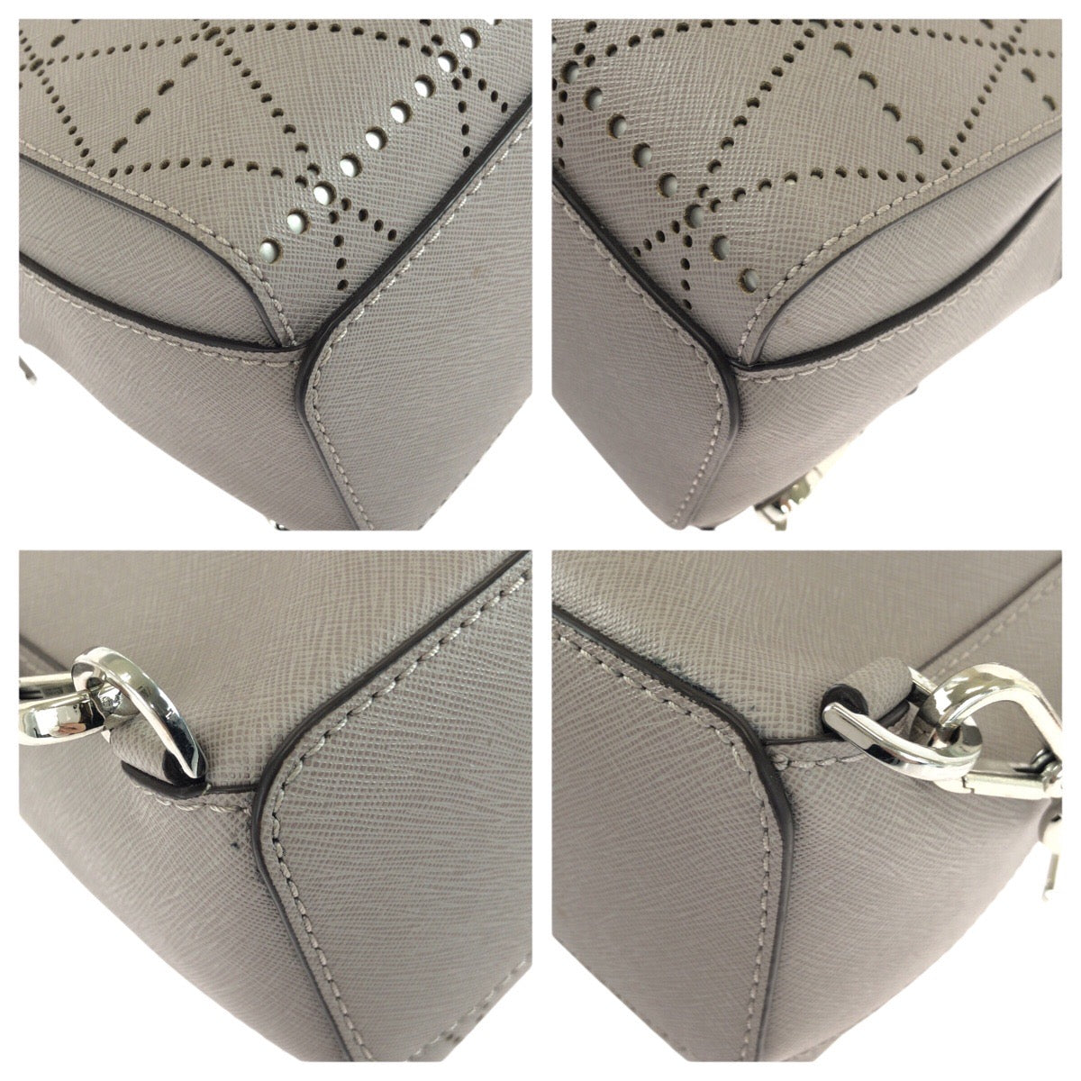 21939
Michael Kors マイケルコース グレー シルバー金具 レザー 35H7SAYB1T リュック・デイパック バックパック レディース ABP8