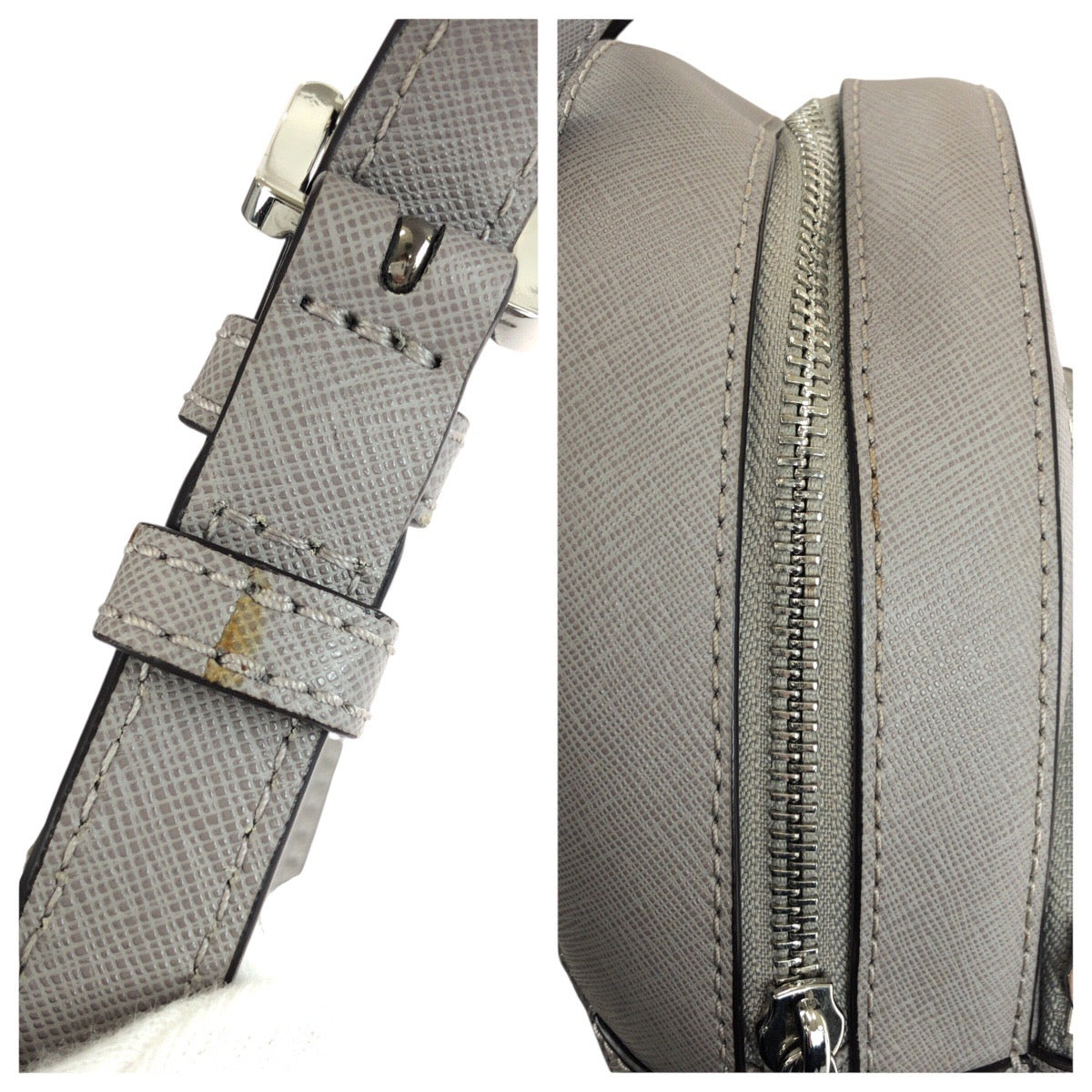 21939
Michael Kors マイケルコース グレー シルバー金具 レザー 35H7SAYB1T リュック・デイパック バックパック レディース ABP8