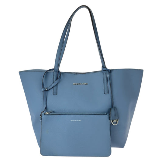 21940
Michael Kors マイケルコース ブルー シルバー金具 レザー 30H5SH3T7U トートバッグ ショルダーバッグ レディース AB3