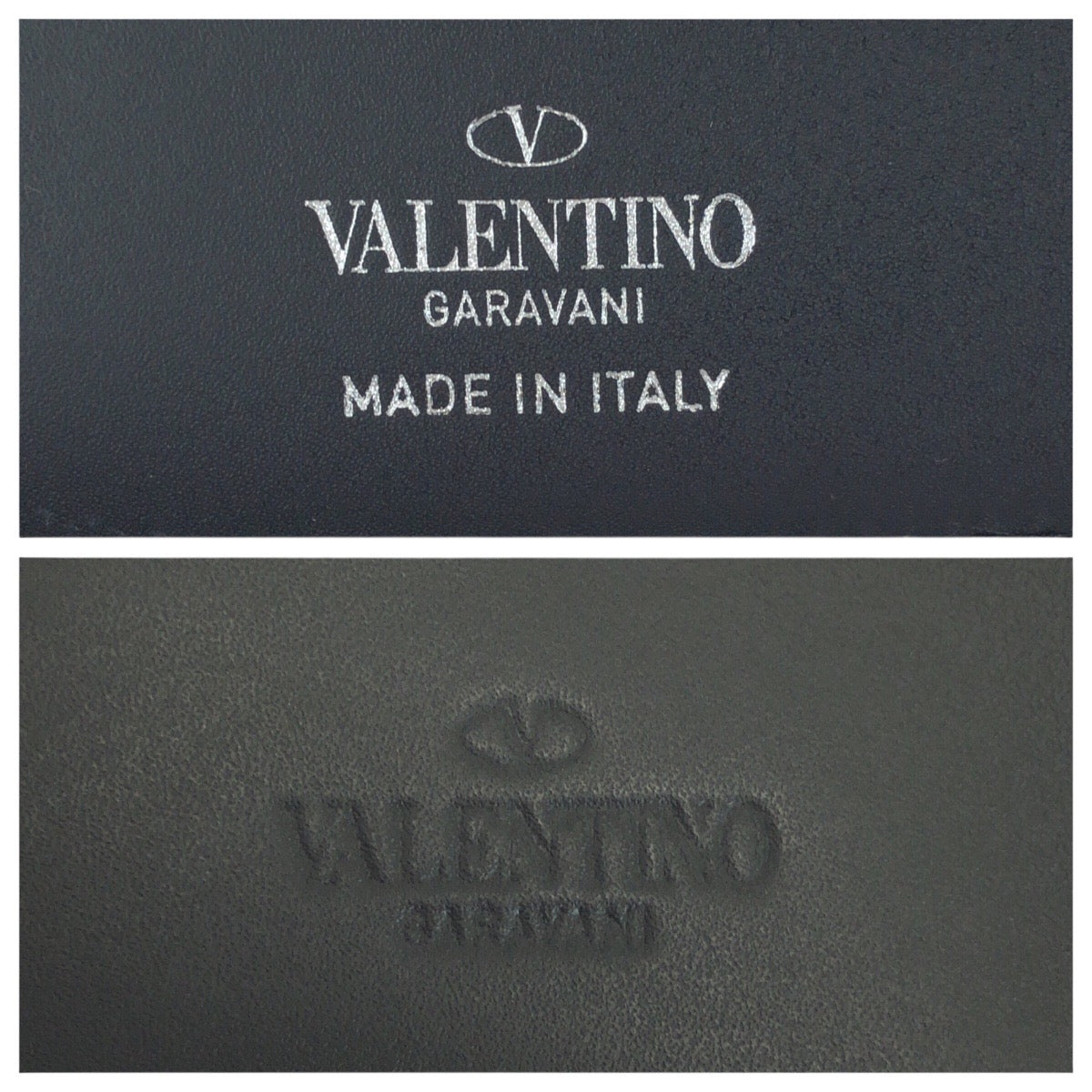 21946
Valentino Garavani ヴァレンティノ ガラヴァーニ VLTNロゴ ブラック ホワイト シルバー金具 レザー 折財布 ラウンドファスナー ネックウォレット メンズ SA