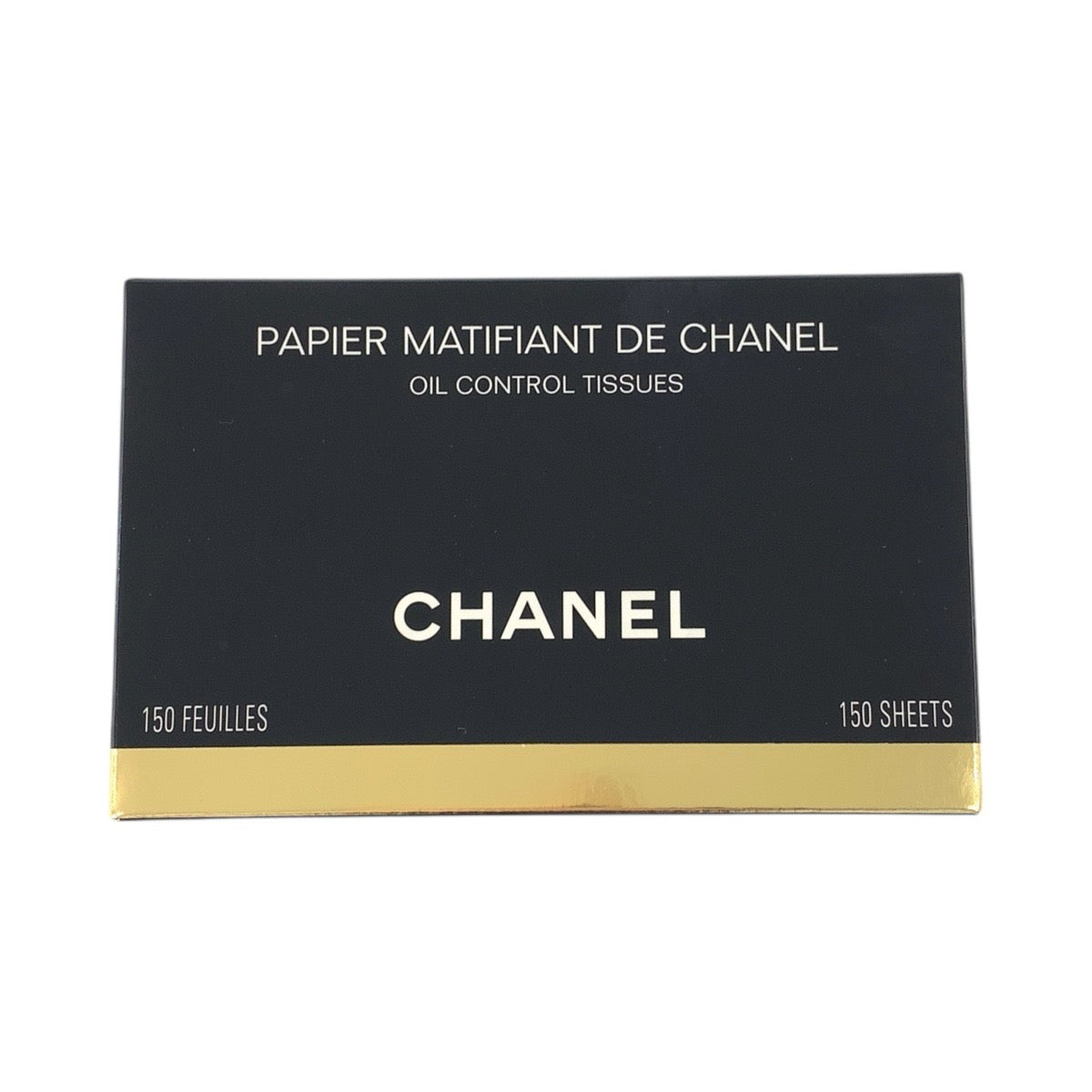 21948
CHANEL シャネル オイルコントロールティッシュ ブラック 黒 プラスチック 148030 化粧品 あぶらとり紙 レディース N2