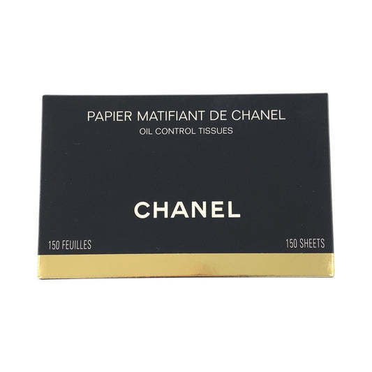 21948
CHANEL シャネル オイルコントロールティッシュ ブラック 黒 プラスチック 148030 化粧品 あぶらとり紙 レディース N2