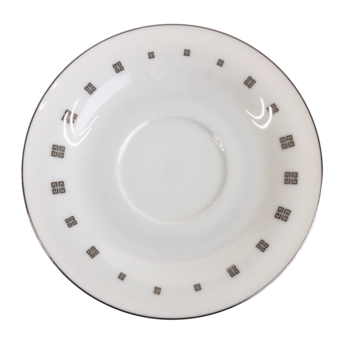 21949
Givenchy ジバンシー カップ ソーサー コーヒーセット ホワイト グレー 陶器 / ガラス 食器 食器セット レディース N