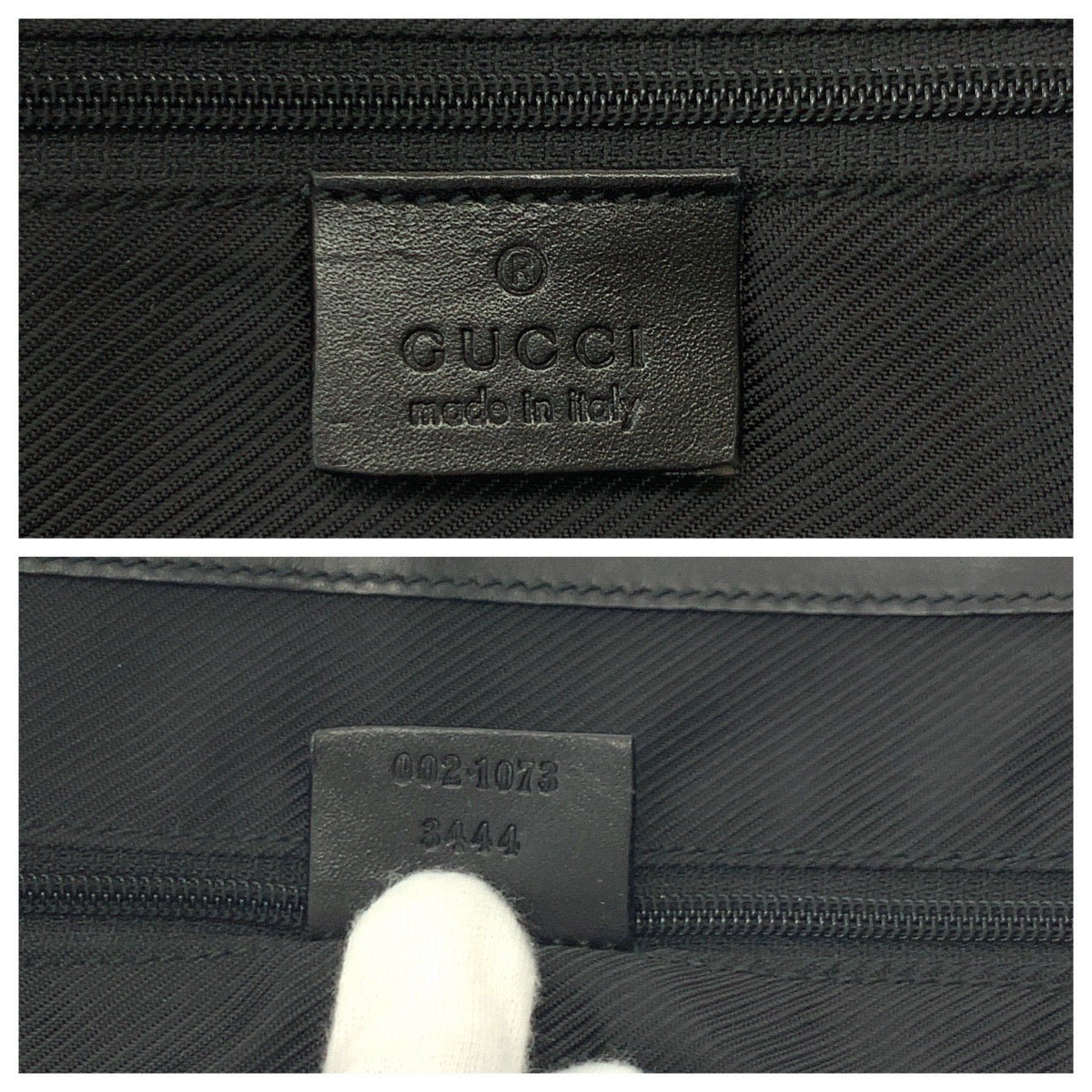 18209
GUCCI グッチ ジャッキー ブラック 黒 ガンメタ金具 GGキャンバス 002 1073 ショルダーバッグ ハンドバッグ レディース A54