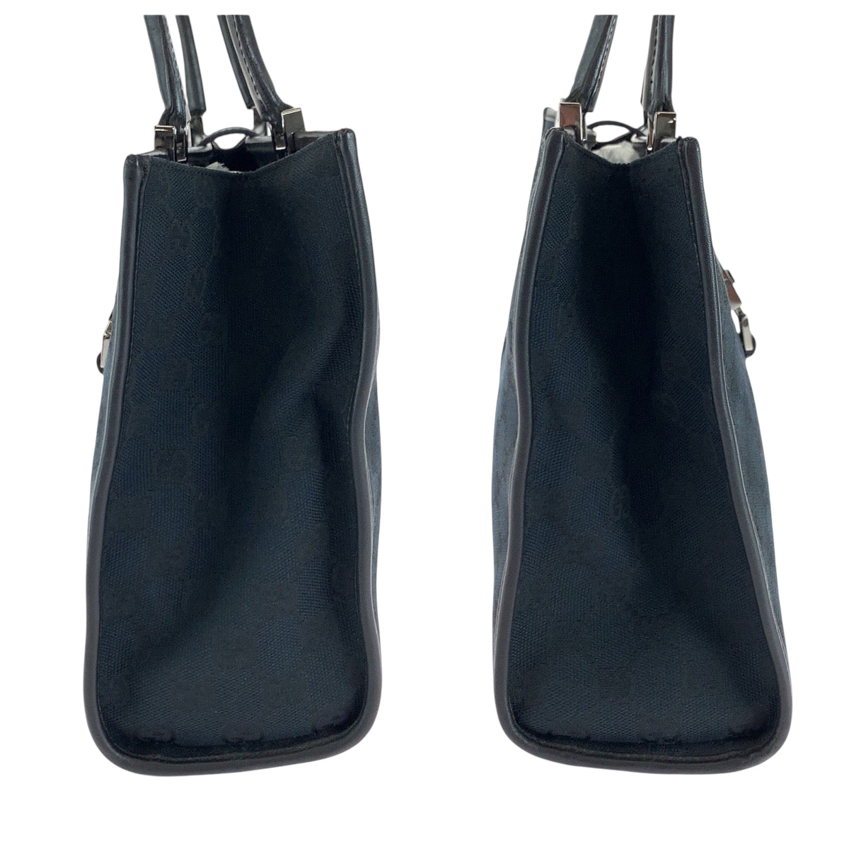 18209
GUCCI グッチ ジャッキー ブラック 黒 ガンメタ金具 GGキャンバス 002 1073 ショルダーバッグ ハンドバッグ レディース A54