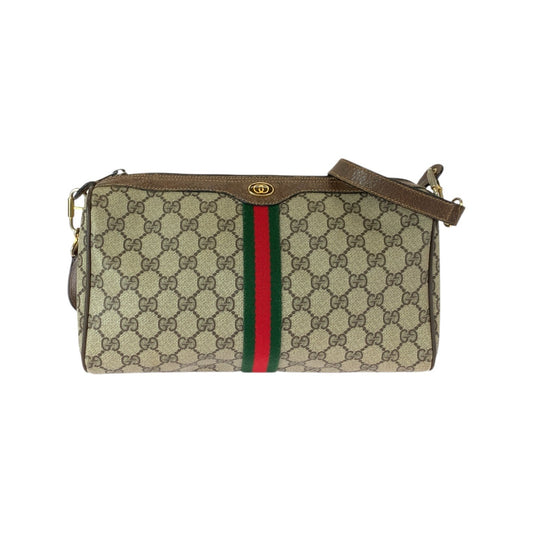 21960
GUCCI グッチ シェリーライン オールドグッチ ベージュ ブラウン GGスプリームキャンバス 41 004 4464 ショルダーバッグ ポシェット レディース AB28