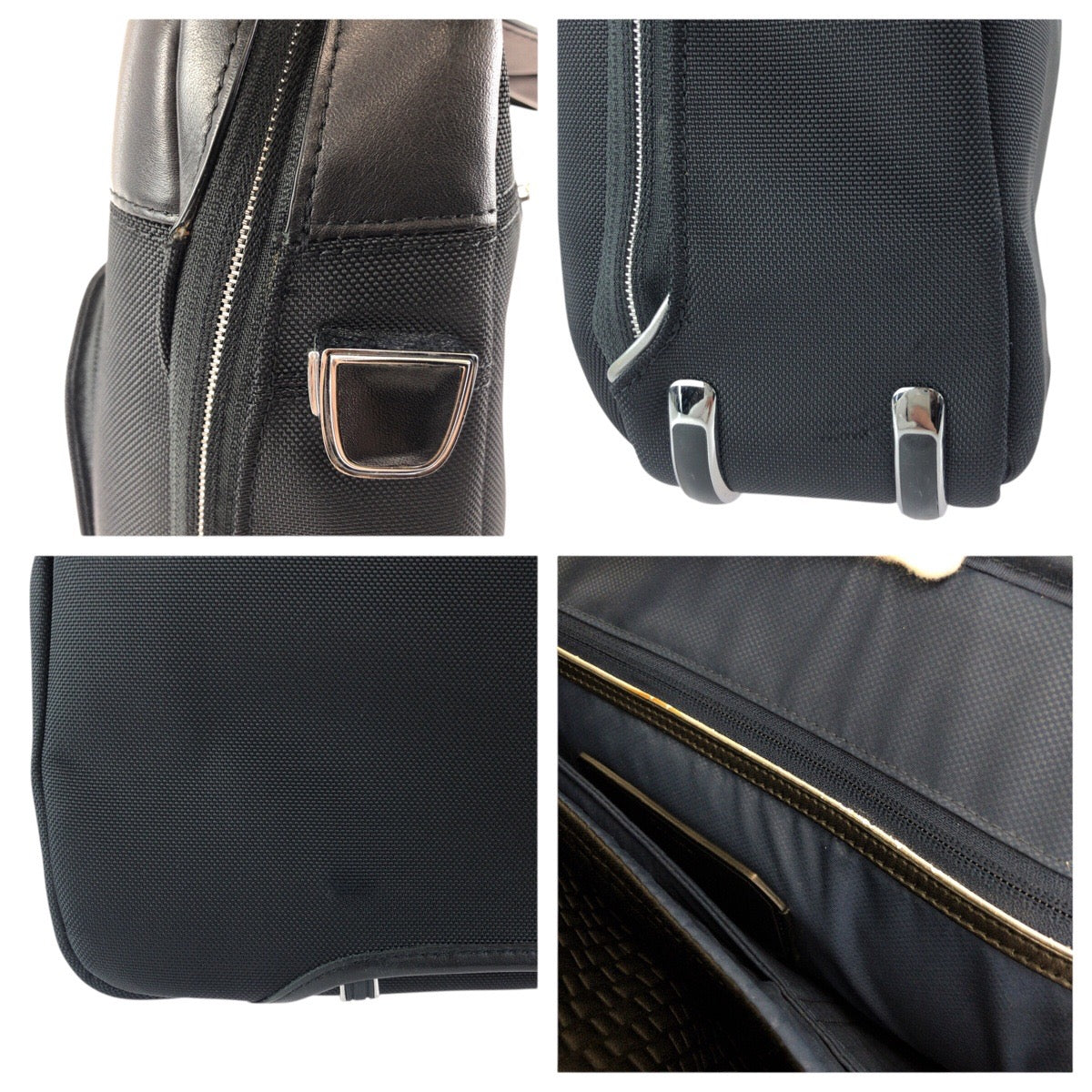 21965
TUMI トゥミ アリーヴェ 2way ブラック 黒 シルバー金具 ポリエステル / レザー 255002D2 ビジネスバッグ ブリーフケース ショルダーバッグ メンズ ABP28