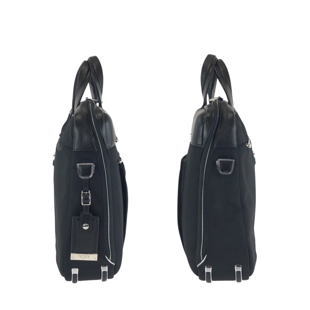 21965
TUMI トゥミ アリーヴェ 2way ブラック 黒 シルバー金具 ポリエステル / レザー 255002D2 ビジネスバッグ ブリーフケース ショルダーバッグ メンズ ABP28