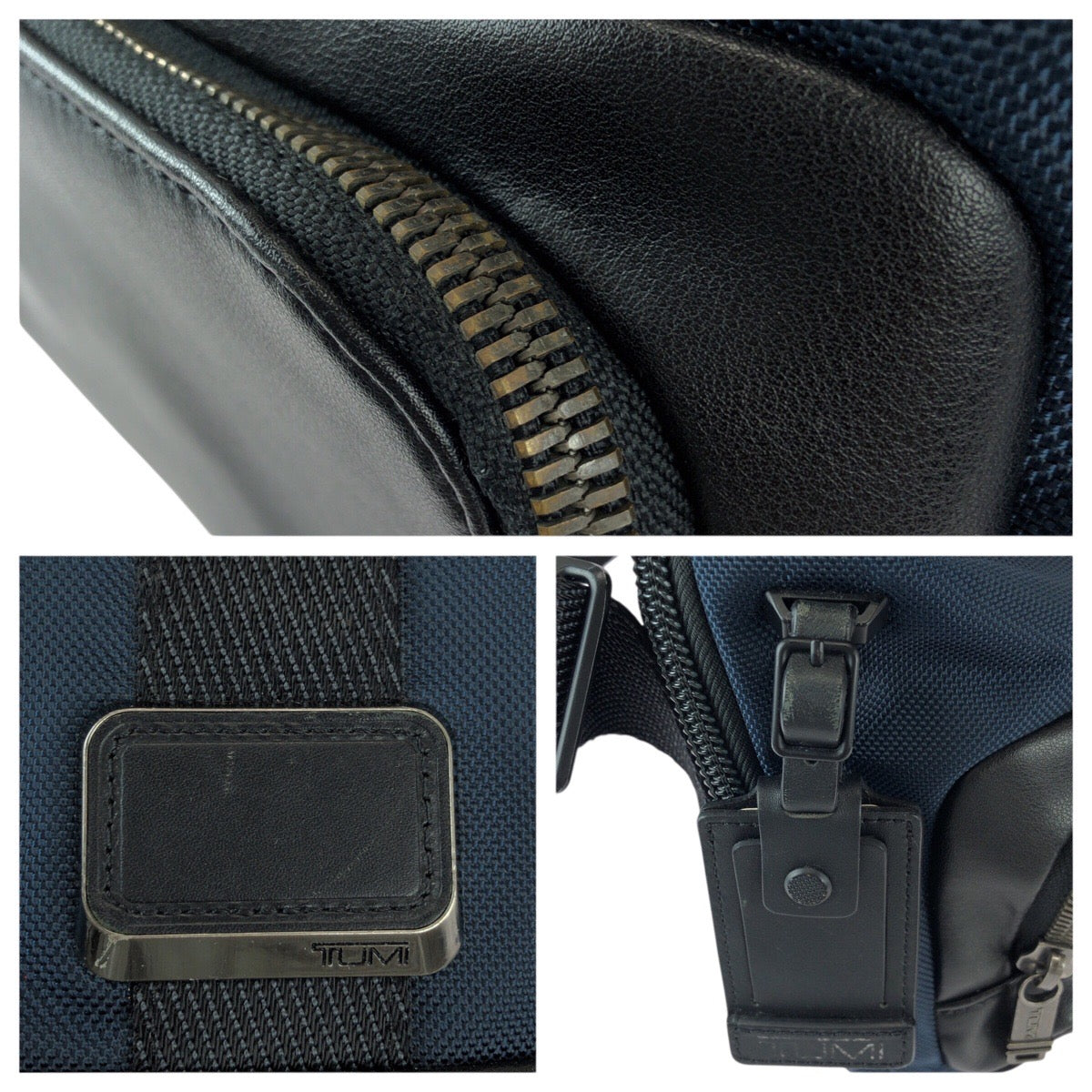 21975
TUMI Alpha Bravo Navy Black Nylon / Leather 232305NVY Shoulder Bag Messenger Bag Men's ABP15