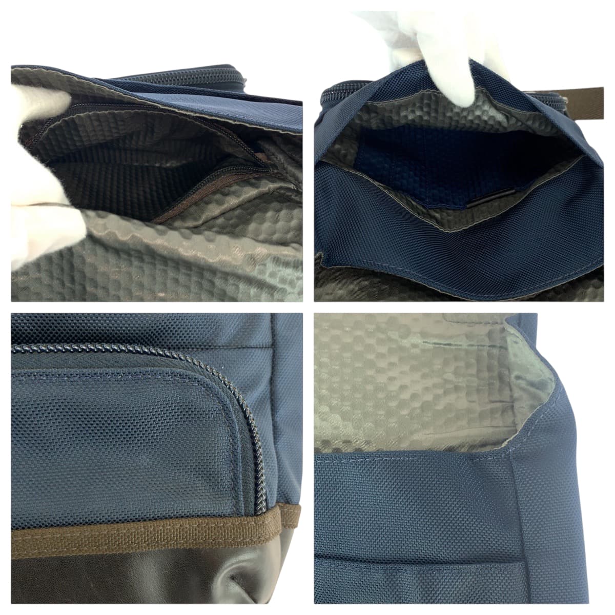 21976
TUMI Alpha Bravo Barstow Crossbody Navy Brown Silver Hardware Nylon / Leather 2223306NVY2 Shoulder Bag Pouch Men's ABP15
