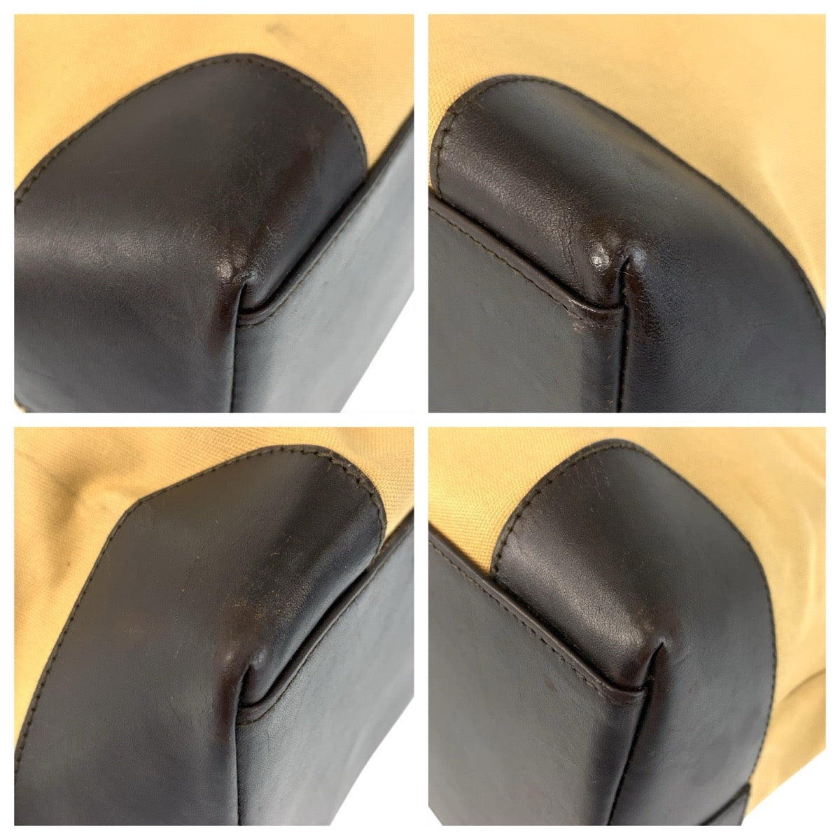 21977
GUCCI グッチ シェリーライン ベージュ ブラウン ゴールド金具 キャンバス / レザー 002 1121 トートバッグ ハンドバッグ レディース ABP30