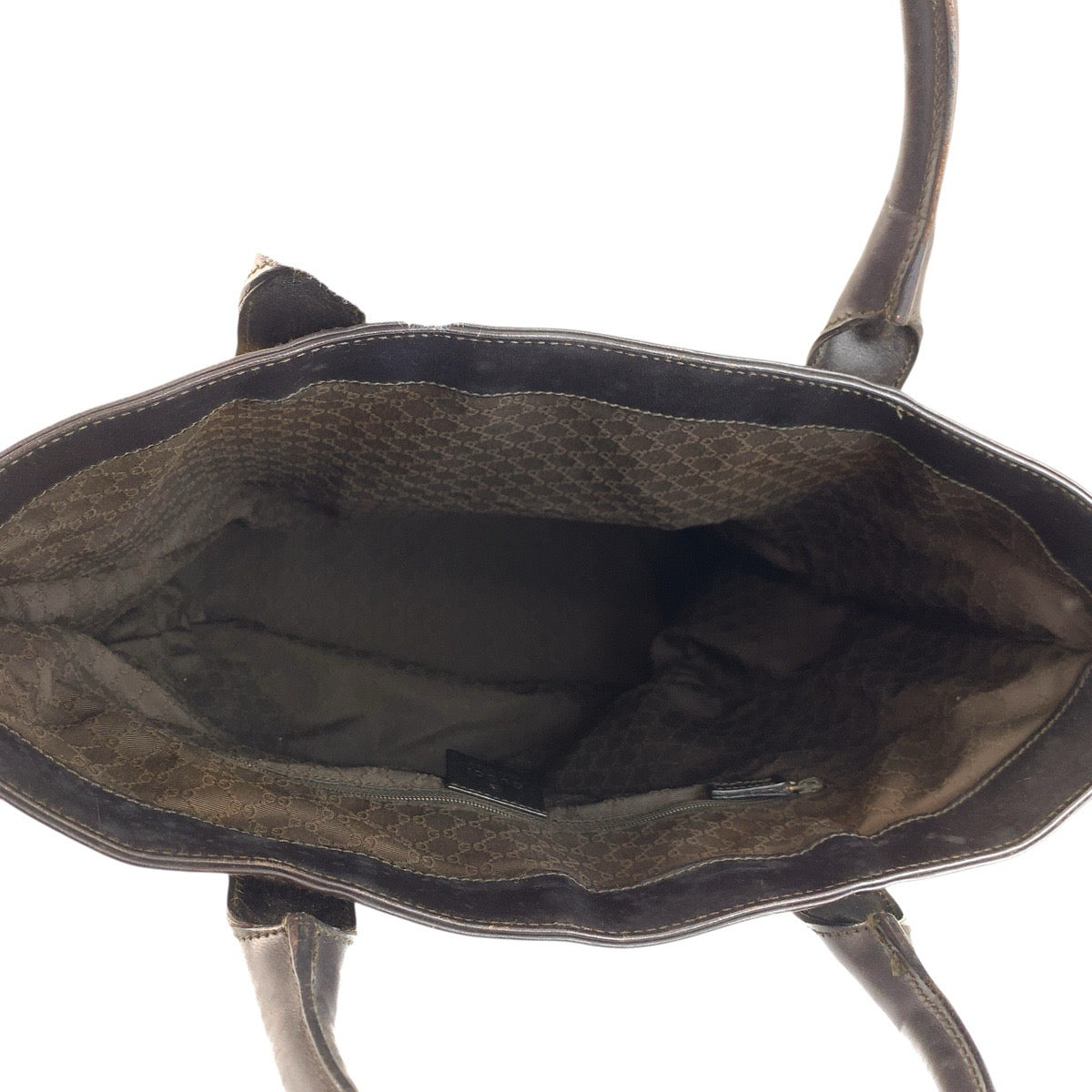 21977
GUCCI グッチ シェリーライン ベージュ ブラウン ゴールド金具 キャンバス / レザー 002 1121 トートバッグ ハンドバッグ レディース ABP30