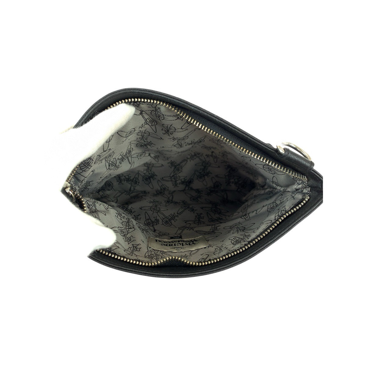 21982
Vivienne Westwood Black Polyester 51160006U W001Y N401 Shoulder Bag Pochette Ladies ABP15