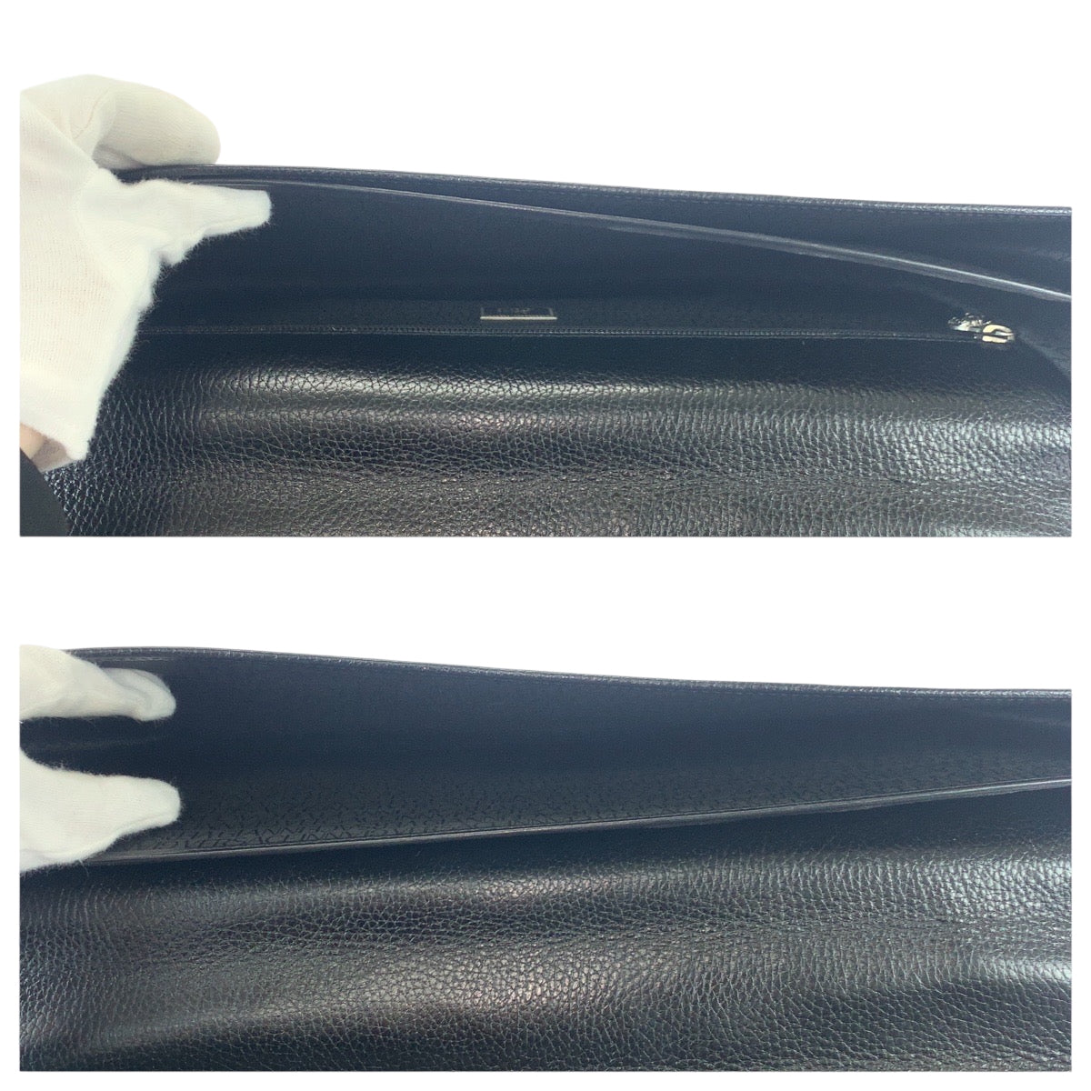 21983
VERSACE ヴェルサーチ ヴィンテージ メデューサ ブラック 黒 シルバー金具 レザー ビジネスバッグ ブリーフケース メンズ AB28