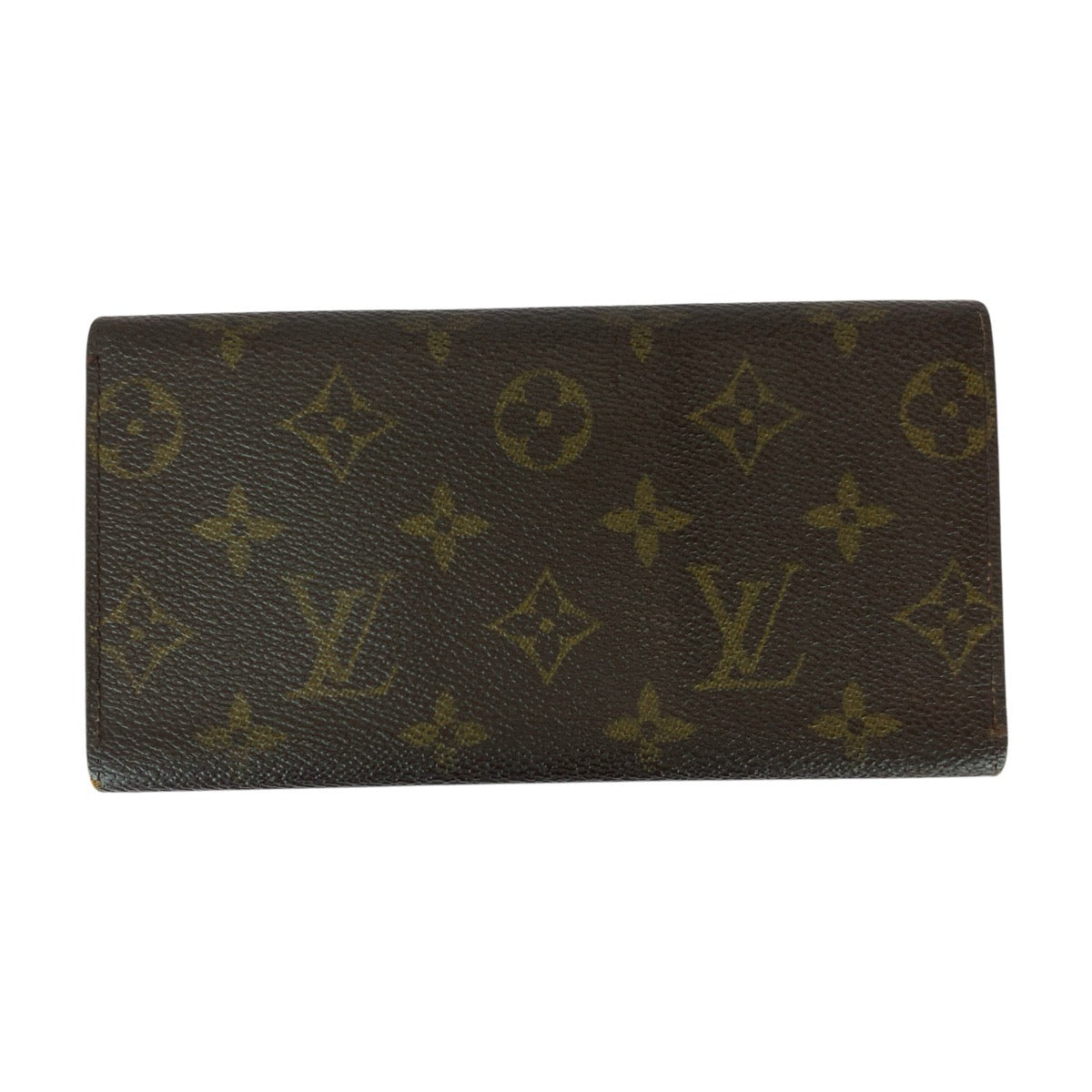 21992
LOUIS VUITTON ルイヴィトン モノグラム ポルトカルトクレディ ブラウン PVC M61818 長財布 ロングウォレット レディース B8