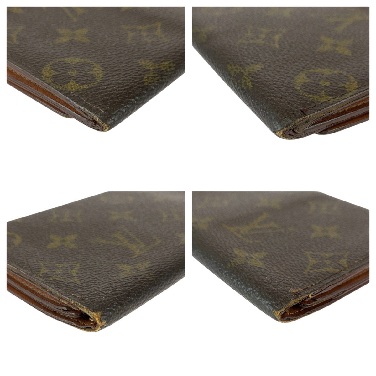 21992
LOUIS VUITTON ルイヴィトン モノグラム ポルトカルトクレディ ブラウン PVC M61818 長財布 ロングウォレット レディース B8